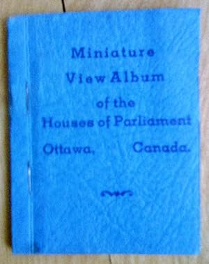 Miniature View Album of the Houses of Parliament, Ottawa, Canada