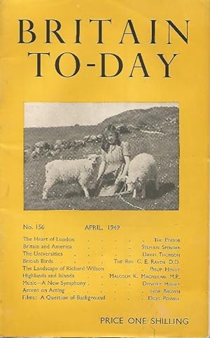Britain To-day No.156, April 1949
