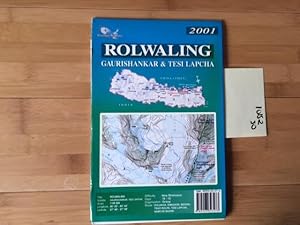 Rolwaling Himal: Gaurisankar - Tesi Lapcha (Nepa Trekking Maps)