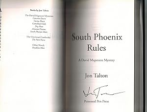 South Phoenix Rules (David Mapstone Mysteries)