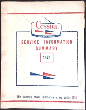 Cessna Service Information Summary 1970