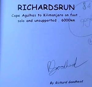 Richardsrun: Cape Agulhas to Kilimanjaro on foot
