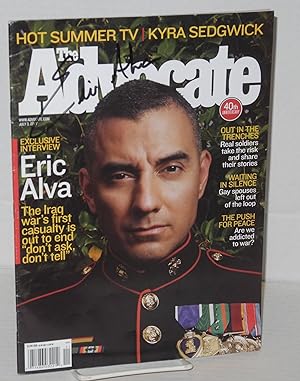 The Advocate: 40th anniversary; exclusive interview with Eric Alva; #988, July 3, 2007 - signed b...