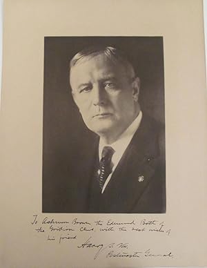Postmaster General Harry S. New Signed Photograph