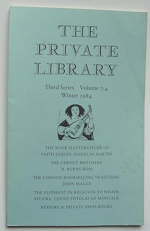 The Private Library Third Series Vol. 7:4 Winter 1984