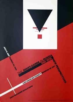 The Avant-Garde in Russia, 1910-1930. New Perspectives. [reduced size poster]