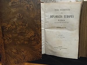 Storia documentata della diplomazia europea in Italia dall'anno 1814 all'anno 1861 per Nicomede B...