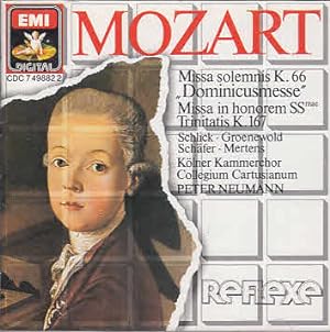 Mozart : Missa solemnis K. 66 "Domeicusmesse" ; Missa in honorem SSmae Trinitatis K.167 Schlick, ...