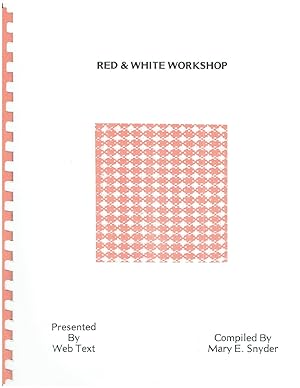 WEB TEXT Presents RED & WHITE WORKSHOP
