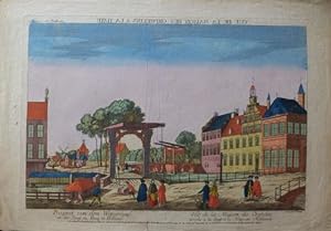 Prospect von dem Waysenhaus an der Spuij zu Haag in Holland. / Vue de la maison des Orphelins pro...