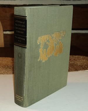 A CATALOGUE OF THE COTSEN CHILDREN'S LIBARY. I: The Twentieth Century A - L. (Volume 1 only).