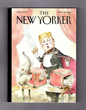 The New Yorker - May 23, 2016. Donald Trump cover by Barry Blitt; Jeremy Corbin; Bath - A Polemic...