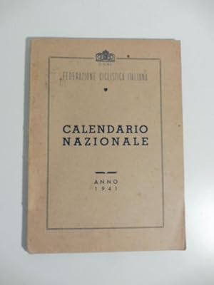 Federazione ciclistica italiana. Calendario nazionale, anno 1941
