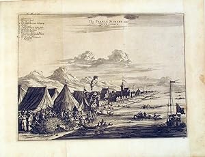 The Pearle Fishery near Toute Couryn, copper engraving from Johan Nieuhoff's 'Voyages and travels...