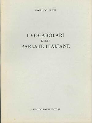 I vocabolari delle parlate italiane