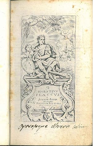 Horatius Flaccus a Joanne Bond illustratus
