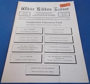 White Ribbon Banner (April 1937): Official Organ of The Woman's Christian Temperance Union of Con...