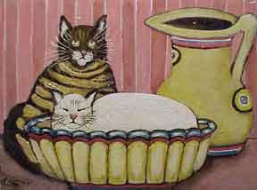 Cats and Crockery.
