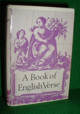 A BOOK OF ENGLISH VERSE Collected from the Works of Donne, Milton , Blake & Swinburne
