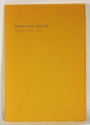 DANCING DAVID; [Association copy inscribed to Anthony Hecht]
