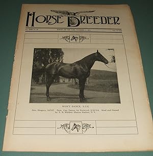 American Horse Breeder Magazine for November 11th , 1914