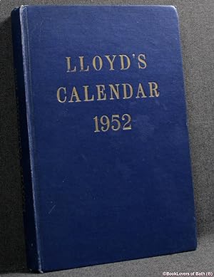 Lloyd's Calendar 1952