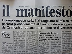 IL MANIFESTO Quotidiano Comunista - Il compromesso sula FIAT raggiunto al Ministero porterà proba...