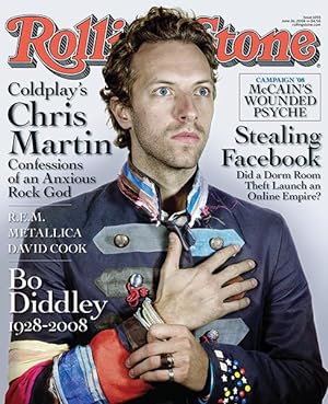 Rolling Stone Magazine, Issue 1055: Coldplay's Chris Martin (June 26, 2008)
