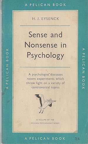 Sense And Nonsense In Psychology