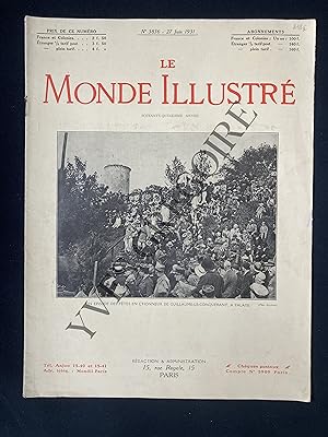 LE MONDE ILLUSTRE-N°3836-27 JUIN 1931