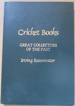 Cricket Books: Great Collectors of The Past