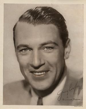 Portrait of Gary Cooper