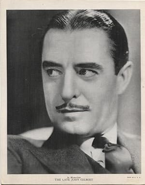 Grauve Portrait of John Gilbert