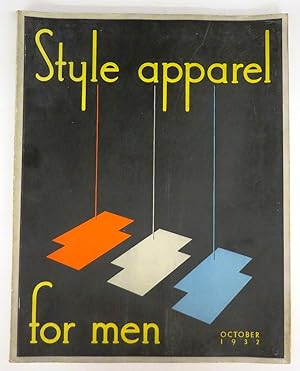 Style apparel for men, October 1932