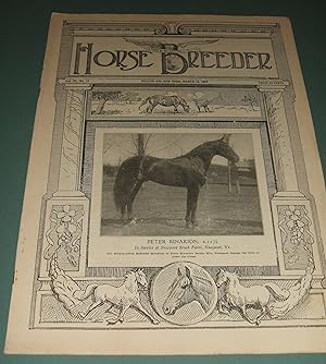 American Horse Breeder Magazine March 15, 1922