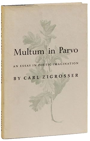 Multum in Parvo: An Essay in Poetic Imagination (Ben Shahn's copy)