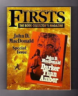 Firsts - The Book Collectors Magazine. November, 2002. With Original Shipping Envelope. John D. M...