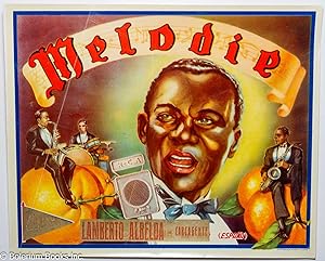 Melodie [orange crate label featuring an African American jazz band]
