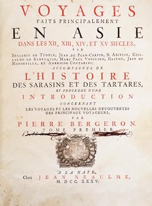 VOYAGES FAITS PRINCIPALMENT EN ASIE DANS LES XII, XIII, XIV, ET XV SIECLES,