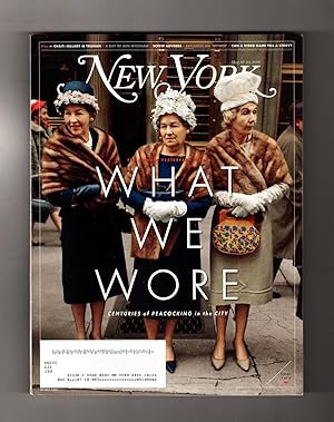 New York Magazine - May 16-29, 2016. What We Wore - Centuries of Peacocking in the City; Hillary ...