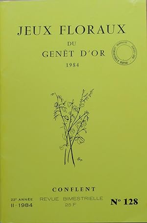 Jeux Floraux du Genêt d'or 1986 CONFLENT Hautes Vallées revue bimestrielle N° 141 - 24e Année III...