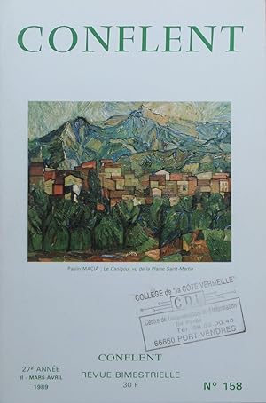 CONFLENT Hautes Vallées revue bimestrielle N° 158 - 27e Année II-1989