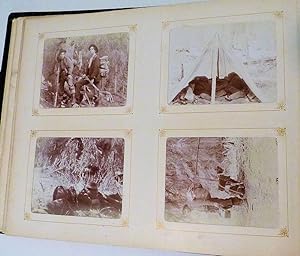 Photograph Album Documenting Hunting and Outdoor Life in the Western United States