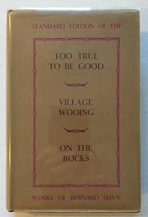 Too True To Be Good, Village Wooing, On The Rocks  Signed by Lillian Gish and Entire 1961 Broadw...