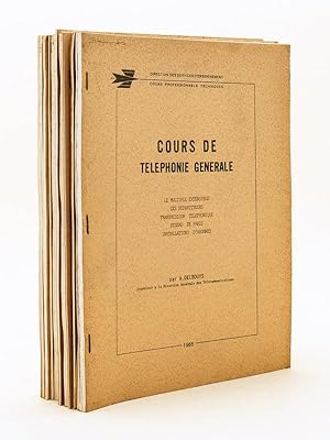Cours de Téléphonie Générale (16 Volumes) [ I ] Le multiple extensible. Les répartiteurs. Transmi...