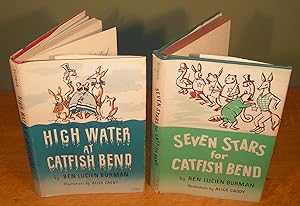 Two books ; HIGH WATER AT CATFISH BEND (second printing 1953) and SEVEN STARS FOR CATFISH BEND (1...
