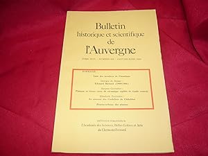 Bulletin Historique Et Scientifique De L'Auvergne Publié Par L'Académie Des Sciences, Belles-Lett...