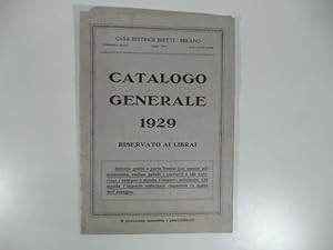 Casa editrice Bietti. Catalogo generale 1929