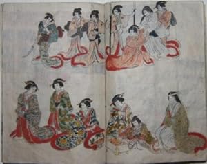 Original watercolors of Japanese life, late nineteenth century