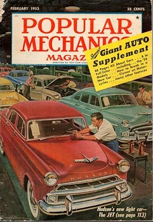 Popular Mechanics Magazine 50th Anniversary Year (February 1953 Volume 99 Number 2)